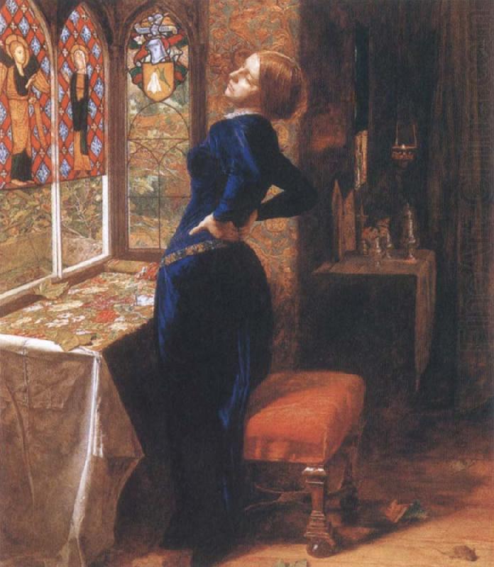 Sir John Everett Millais Mariana china oil painting image